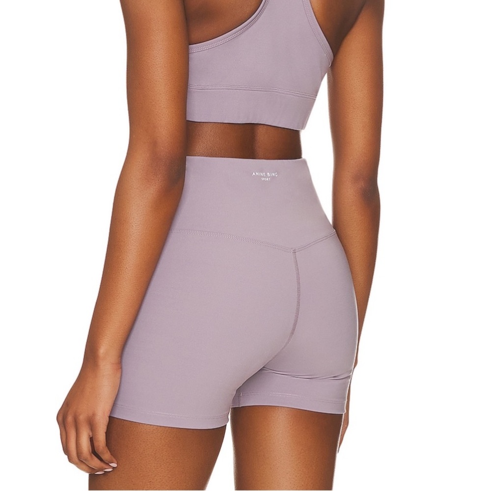 Anine Bing Blake Shorts - Picture 3 of 6